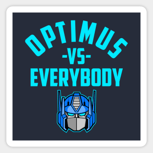 OPTIMUS PRIME VS. EVERYBODY Magnet